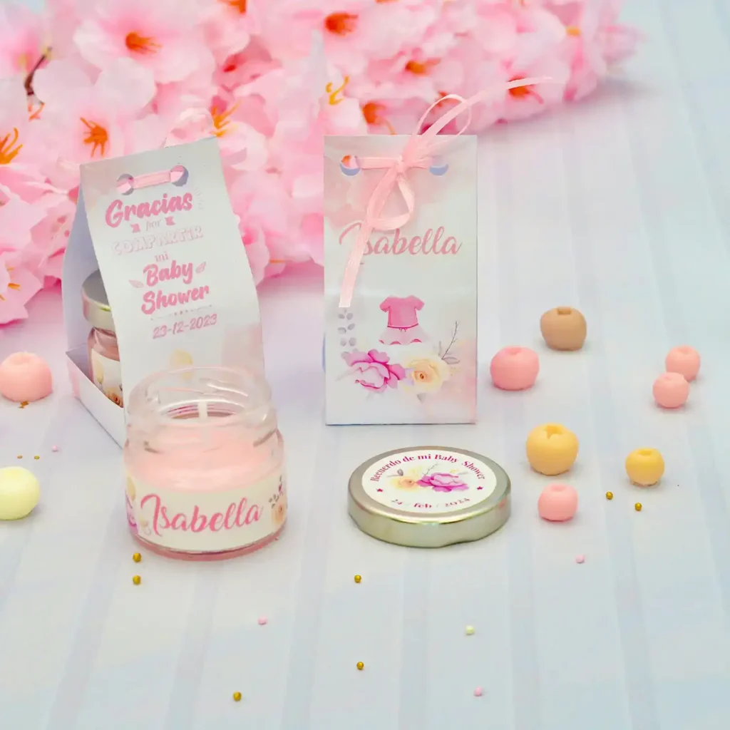 Velas Personalizadas Baby Shower
