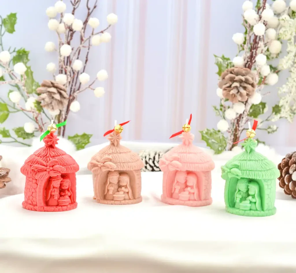 Velas Navideñas Pesebre