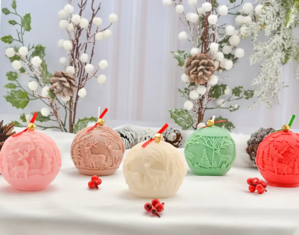 Velas Personalizadas Bola Navidad