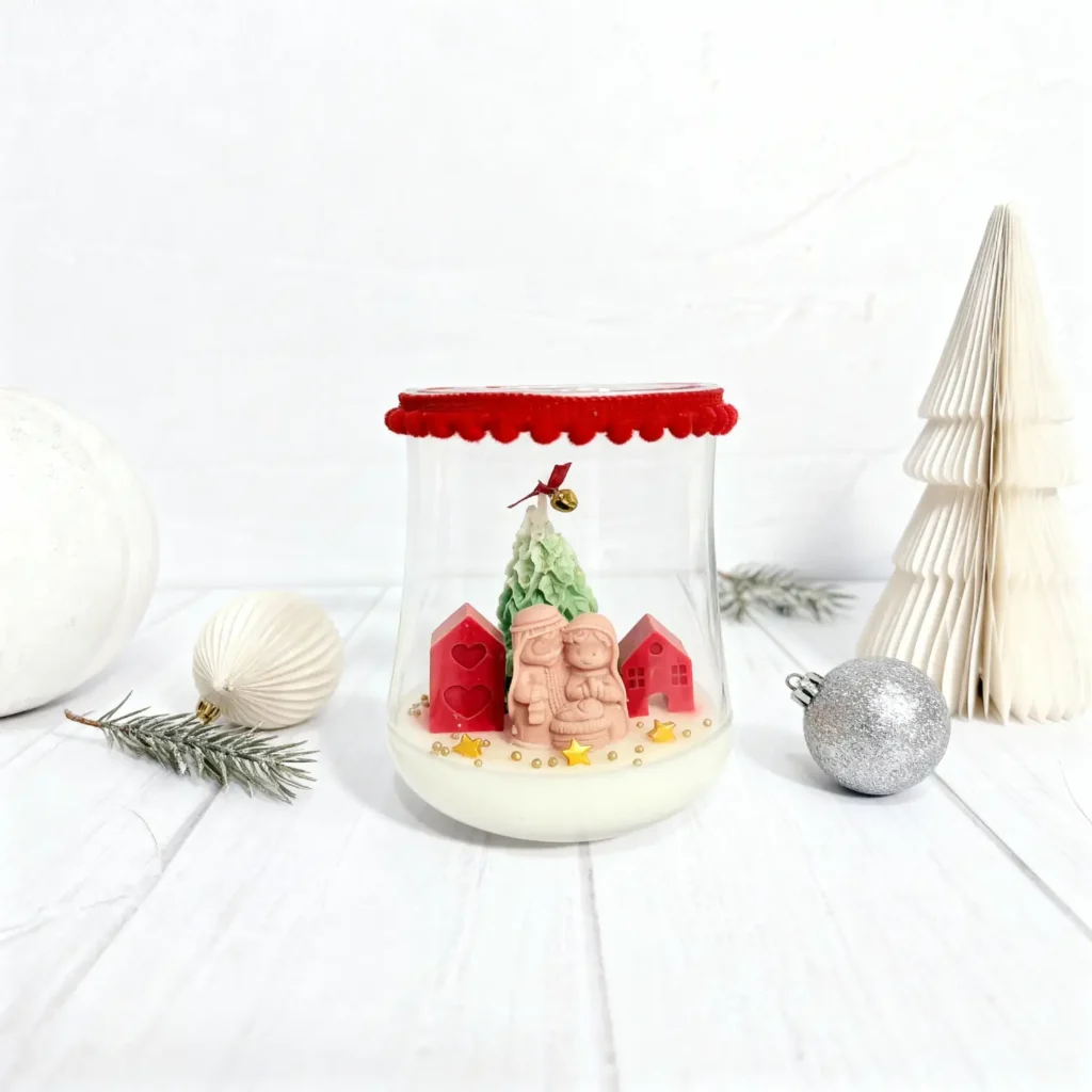 Vela nacimiento cristal